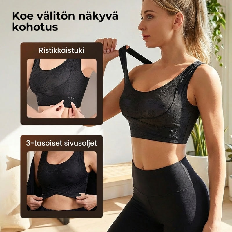 Tukiliivin ristikkäisten tukinauhojen käyttöohje (3)