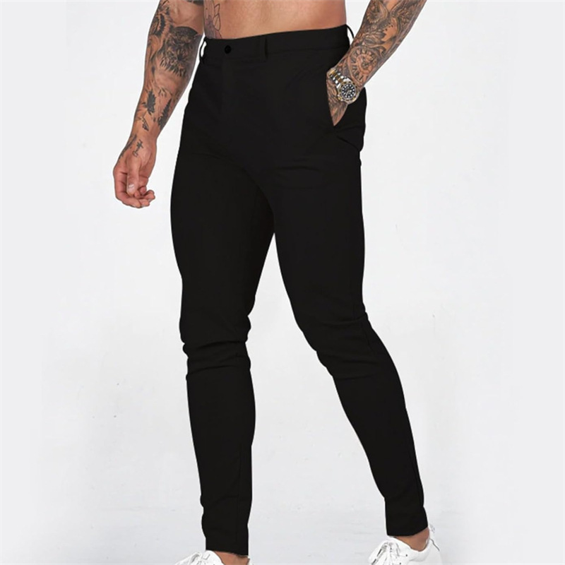 Rennot, joustavat miesten slim fit -housut
